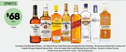 Foodland Johnnie Walker Red Label Blended Scotch Whisky - Gordon's London Dry Gin Arktika Australian Premium Vodka - Old No15 Bourbon offer