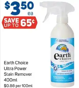 Foodland Earth Choice Ultra Power Stain Remover offer