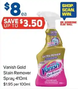 Foodland Vanish Gold Stain Remover Spray offer