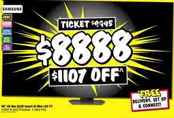 JB Hi-Fi 98" 4K Neo QLED Smart Al Mini LED TV offer