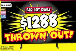 JB Hi-Fi 48" 4K Smart OLED TV offer