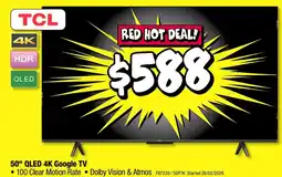 JB Hi-Fi 50" QLED 4K Google TV offer