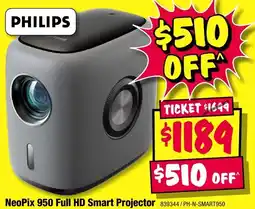 JB Hi-Fi NeoPix 950 Full HD Smart Projector offer