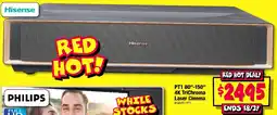 JB Hi-Fi PT1 80"-150" 4K TriChroma Laser Cinema offer