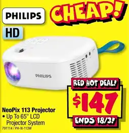 JB Hi-Fi NeoPix 113 Projector offer