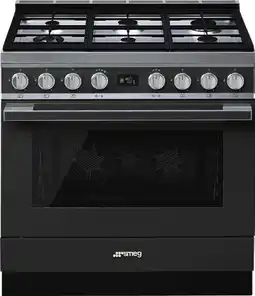 Designer Appliances Smeg 90cm Dual Fuel Pyrolytic Freestanding Cooker offer