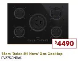 Designer Appliances 'Dolce Stil Novo' Gas Cooktop offer