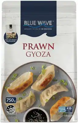 IGA Blue Wave Prawn Gyoza offer