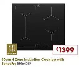 Designer Appliances 4 Zone Induction Cooktop with offer