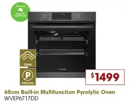 Designer Appliances Built-in Multifunction Pyrolytic Oven offer