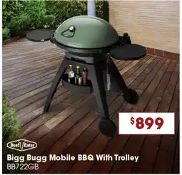 Designer Appliances Bigg Bugg Mobile BBQ With Trolley offer