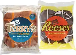 IGA Terrys Chocolate Orange or Reeses Hot Cross Buns offer