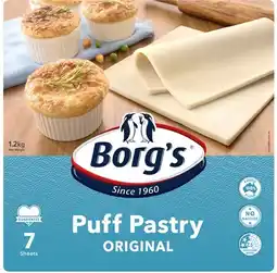 IGA Borgs Puff Pastry 7 Sheets offer