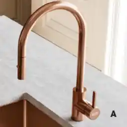Designer Appliances Eos Neo Copper Pull Out Tap offer
