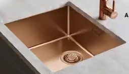 Designer Appliances Mythos Masterpiece Single Bowl Copper Sink offer