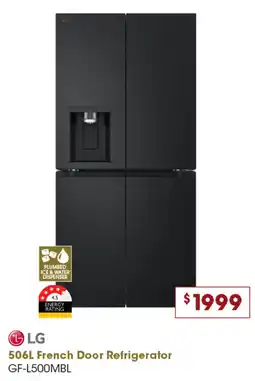 Designer Appliances 506L French Door Refrigerator offer