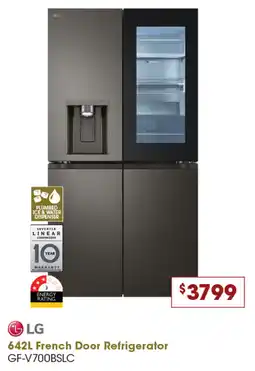 Designer Appliances 642L French Door Refrigerator offer