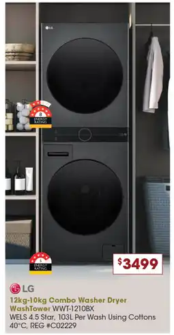Designer Appliances Combo Washer Dryer WashTower offer