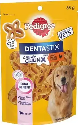 IGA Pedigree Dentastix Chewy Chunx Dog Treats offer