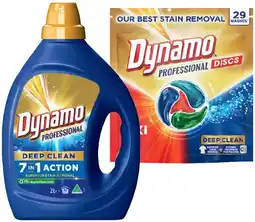IGA Dynamo Professional Laundry Liquid or Capsules offer