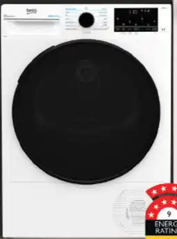 Designer Appliances 9kg Sensor Controlled Wi-Fi Connected Heat Pump Tumble Dryer with Steam offer
