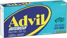 IGA Advil Ibuprofen Liquid Capsules offer