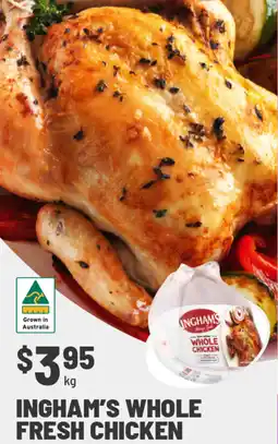 IGA Inghams whole fresh chicken offer