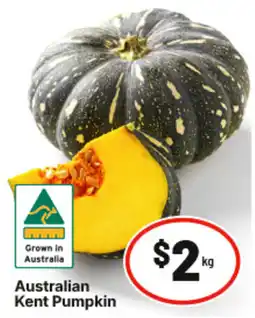 IGA Australian Kent Pumpkin offer