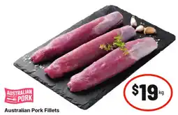 IGA Australian Pork Fillets offer