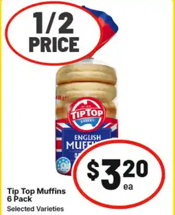 IGA Tip Top Muffins offer