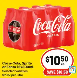 IGA Coca Cola Sprite or Fanta offer