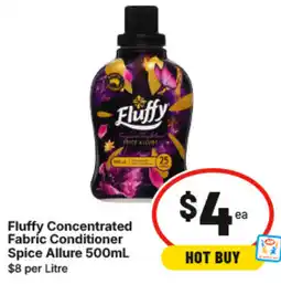IGA Fluffy Concentrated Fabric Conditioner Spice Allure offer