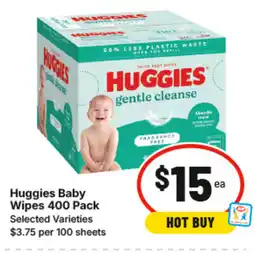IGA Huggies Baby Wipes offer