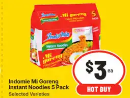 IGA Indomie Mi Goreng Instant Noodles offer