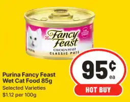 IGA Purina Fancy Feast Wet Cat Food offer