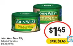 IGA John West Tuna offer
