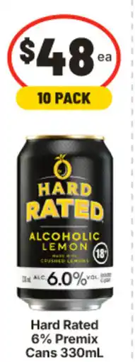 IGA Hard Rated 6% Premix Cans offer