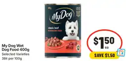 IGA My Dog Wet Dog Food offer