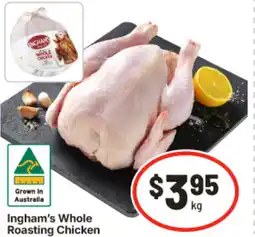 IGA Inghams Whole Roasting Chicken offer