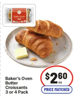 IGA Baker's Oven Butter Croissants offer