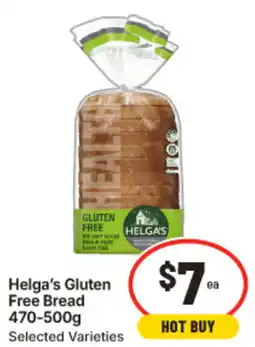 IGA Helgas Gluten Free Bread offer