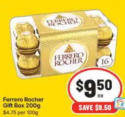 IGA Ferrero Rocher Gift Box offer