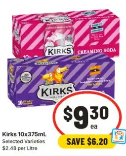 IGA Kirks offer
