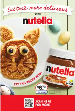 IGA Nutella Hazelnut Chocolate Spread offer
