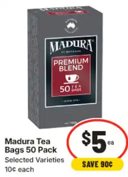 IGA Madura Tea Bags offer