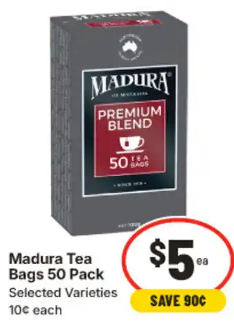 IGA Madura Tea Bags offer