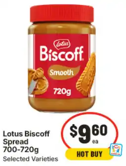 IGA Lotus Biscoff Spread offer