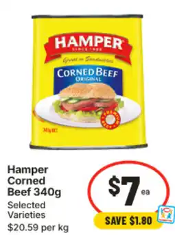 IGA Hamper Corned Beef offer