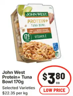 IGA John West Protein+ Tuna Bowl offer