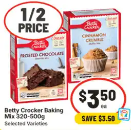 IGA Betty Crocker Baking Mix offer